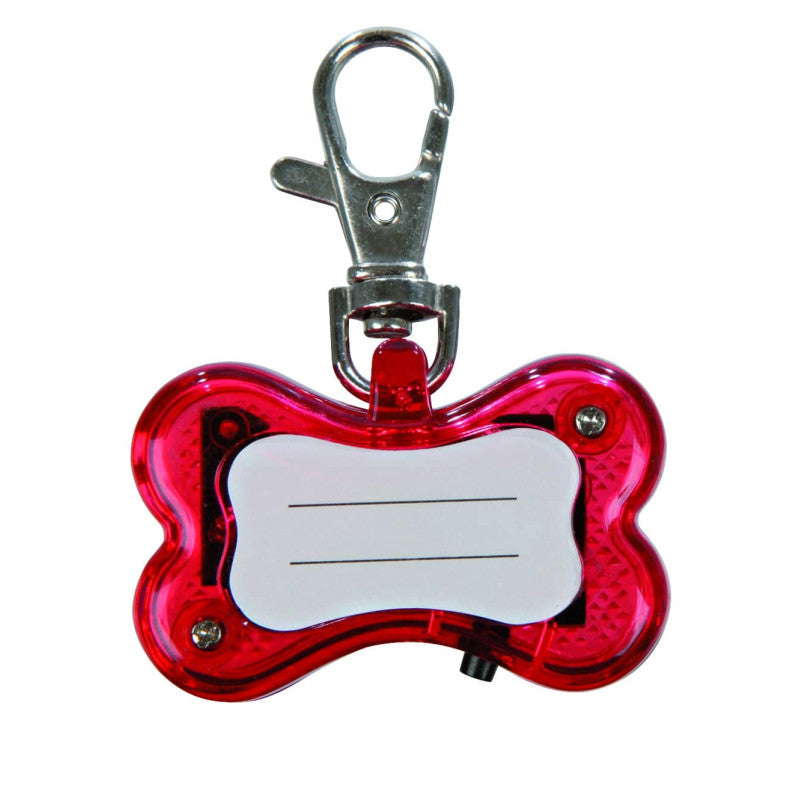 Trixie Safer Life Flasher for Dogs 4.5*3 cm red