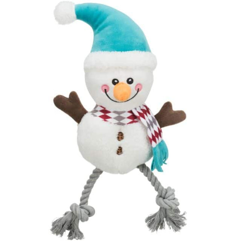 Trixie Xmas snowman, plush/cotton, 41 cm