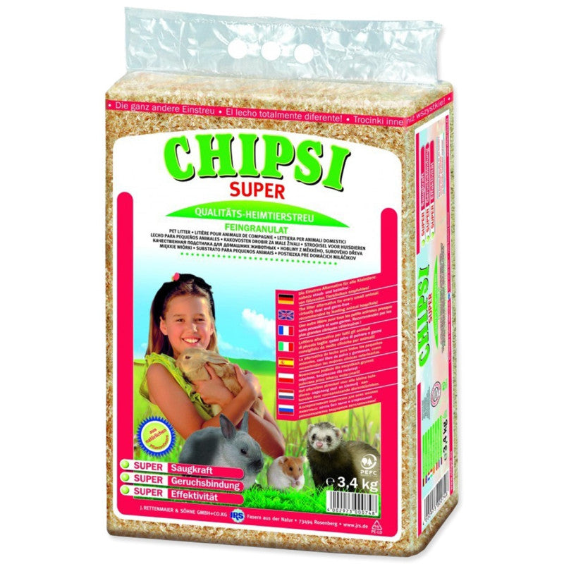 Plaček Shavings Chipsi super 60 l/3,4 kg Litter for Toilet