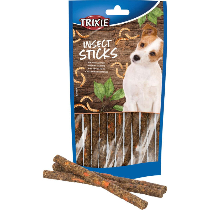 Trixie Sticks de Insectos con Gusanos de la Harina, 80g