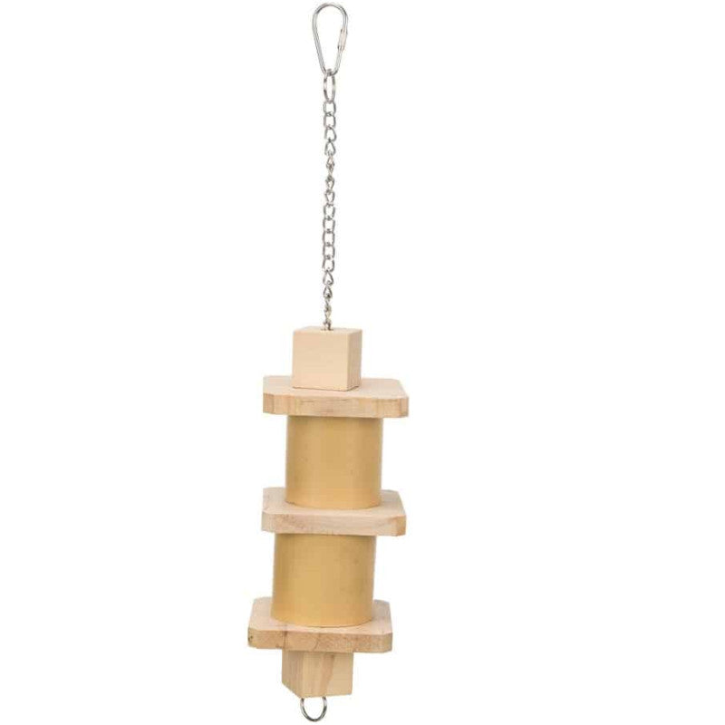Trixie Snack toy, bamboo/wood, bird toy, 35 cm