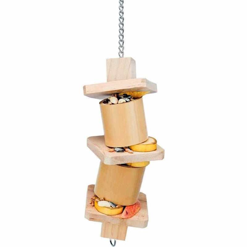 Trixie Snack toy, bamboo/wood, bird toy, 35 cm