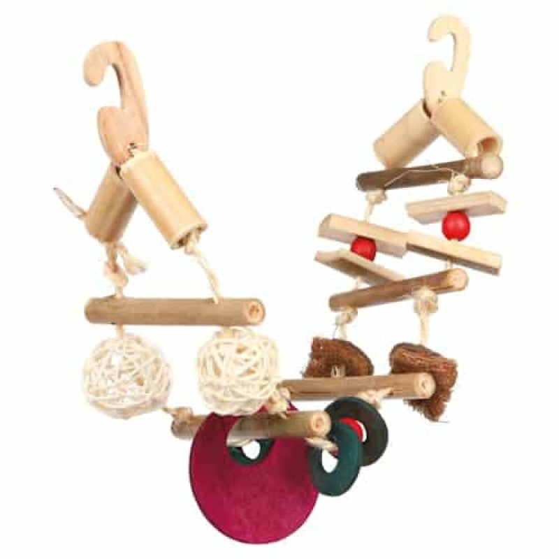 Trixie Suspension bird cage bridge, bamboo, 45cm
