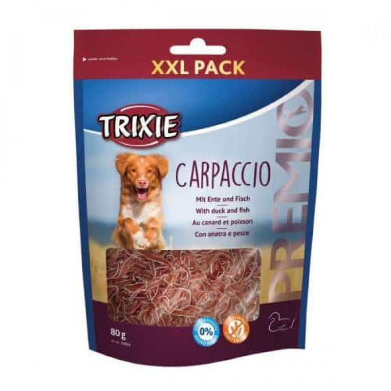 Trixie Premio Carpaccio con pato y pescado, 80g