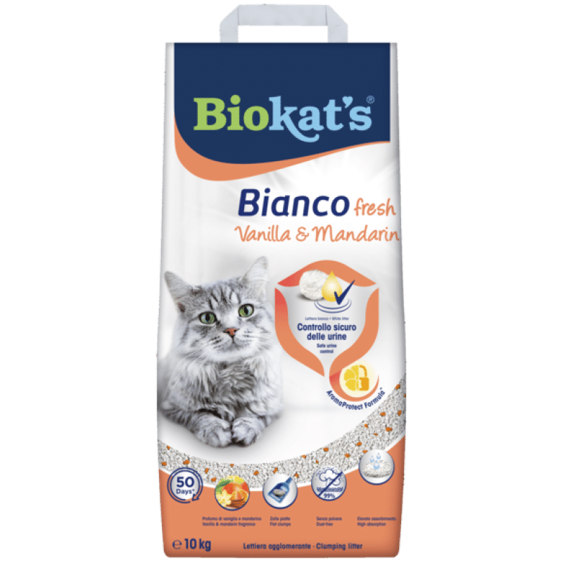 Gimborn Biokats Fresh Vanilla/Mandarin Cat Litter, 10kg