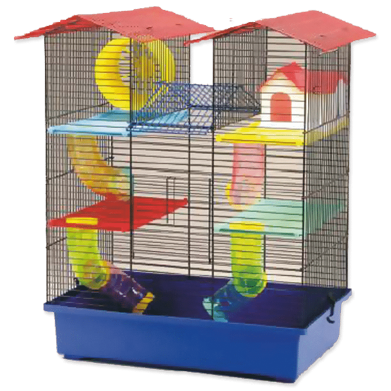 Placek Cage CH 2, blue+red, 55*38*62cm for Rodents