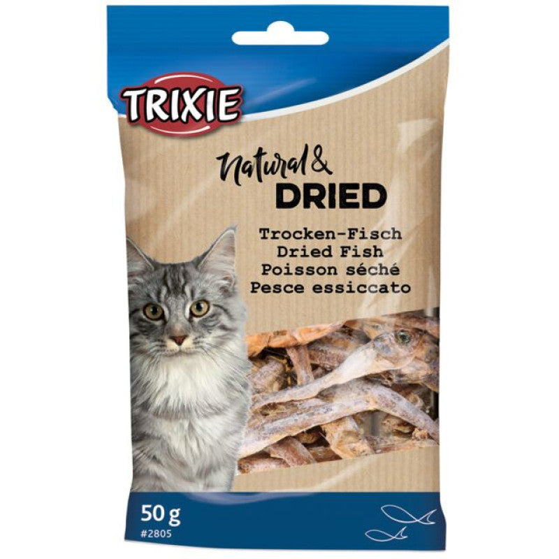 Trixie Torkad fisk för katter, 50 g