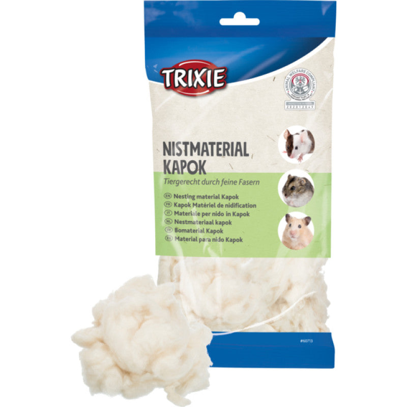 Trixie Boendematerial, kapok. 40 g, för hamstrar, möss