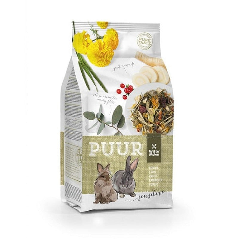 Witte Molen Puur RABBIT SENSITIVE 3 kg Food for Rabbits