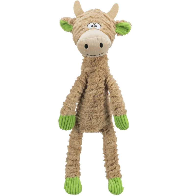 Trixie Cow, plush/rope, 50 cm