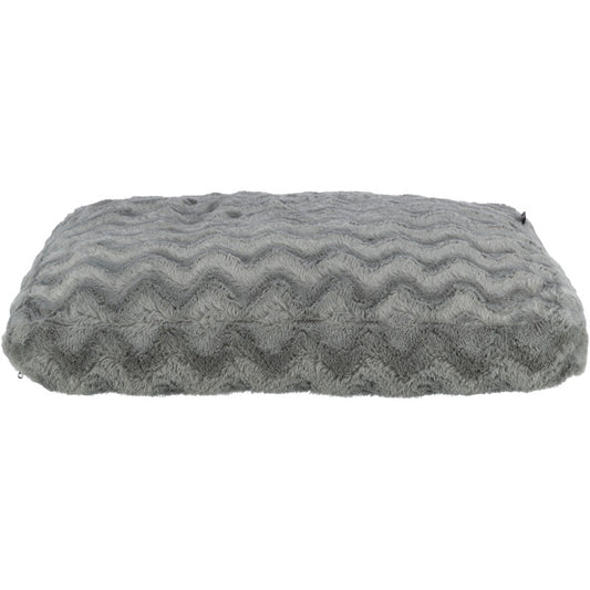 Guļvieta dzīvniekiem : Trixie Vital Loki cushion, recycled, square, 80 × 60 cm, grey