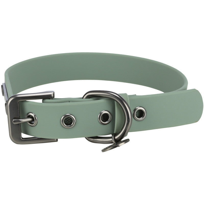 Trixie CityStyle Halsband, PVC, S–M: 30–37 cm/20 mm, salbei