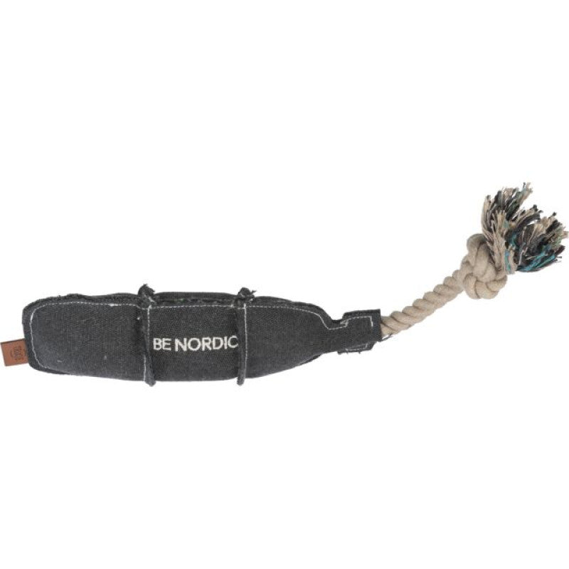 Trixie BE NORDIC botella con cuerda, tela, 37 cm