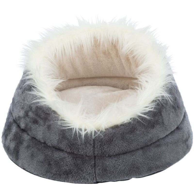 Trixie Minou Bett, rund, ø 60×28 cm, grau/hellgrau
