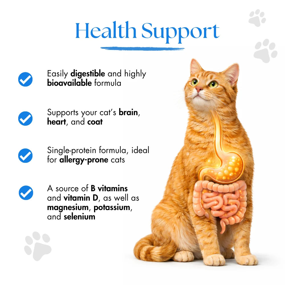 Dr Malou Freeze-Dried Meat Cubes for Cats with Tuna, 50 g