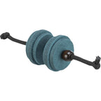 Rotaļlieta kaķiem : Trixie CityStyle dumbell on a string, felt/wood, 13 cm
