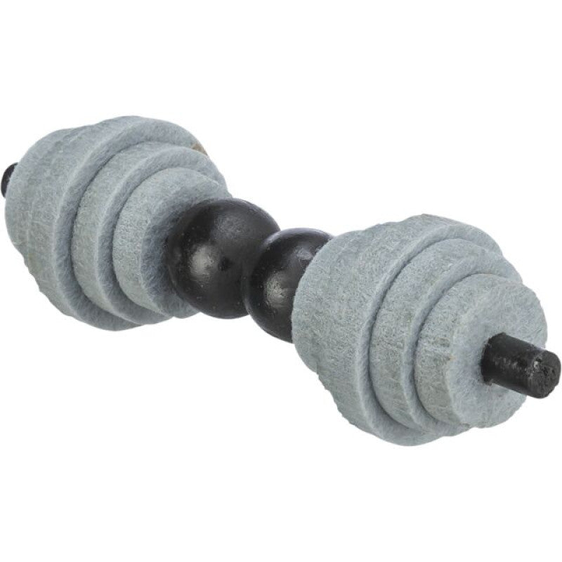 Rotaļlieta kaķiem : Trixie CityStyle dumbbell, felt/wood, 10 cm