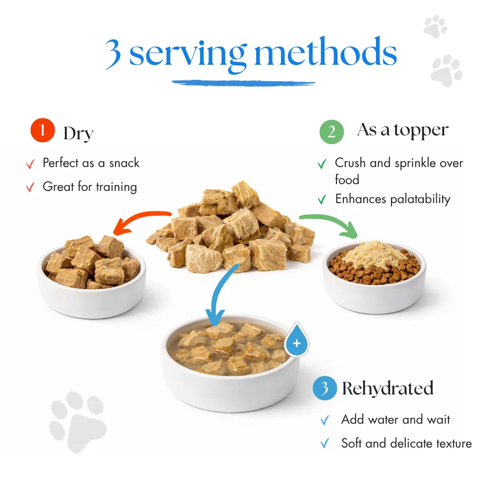 Dr Malou Freeze-Dried Meat Cubes for Cats with Tuna, 50 g