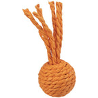 Rotaļlieta kaķiem : Trixie Rattle ball, paper rope, ø 4 × 11 cm, 1 gab