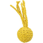 Rotaļlieta kaķiem : Trixie Rattle ball, paper rope, ø 4 × 11 cm, 1 gab