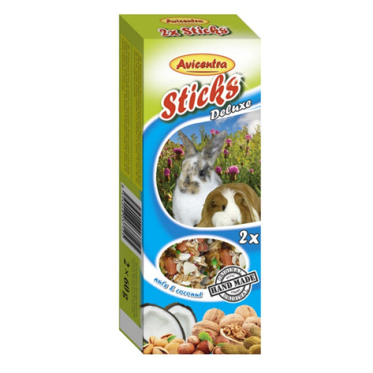 Avicentra Sticks nutty for big rodents 2*60gr