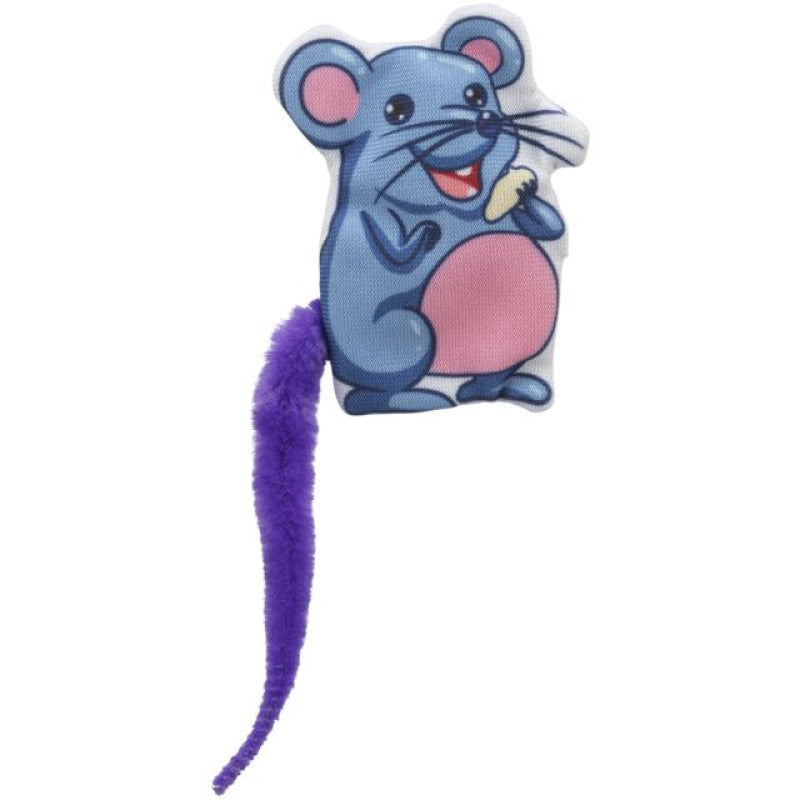 Rotaļlieta kaķiem - Trixie Mouse, fabric, catnip, 7.5 cm, 1 gab