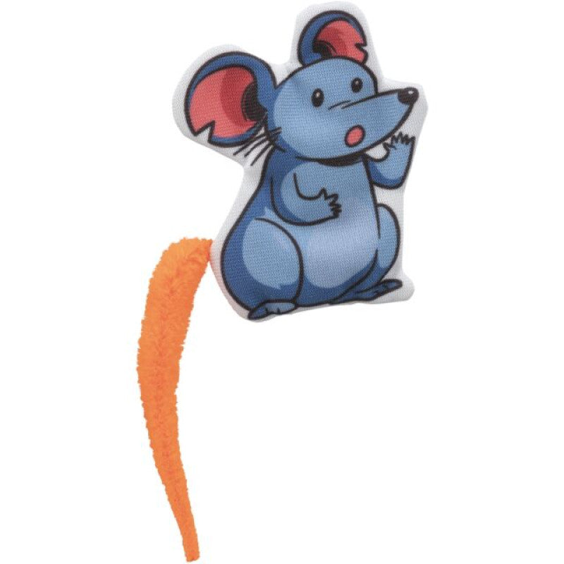Rotaļlieta kaķiem - Trixie Mouse, fabric, catnip, 7.5 cm, 1 gab