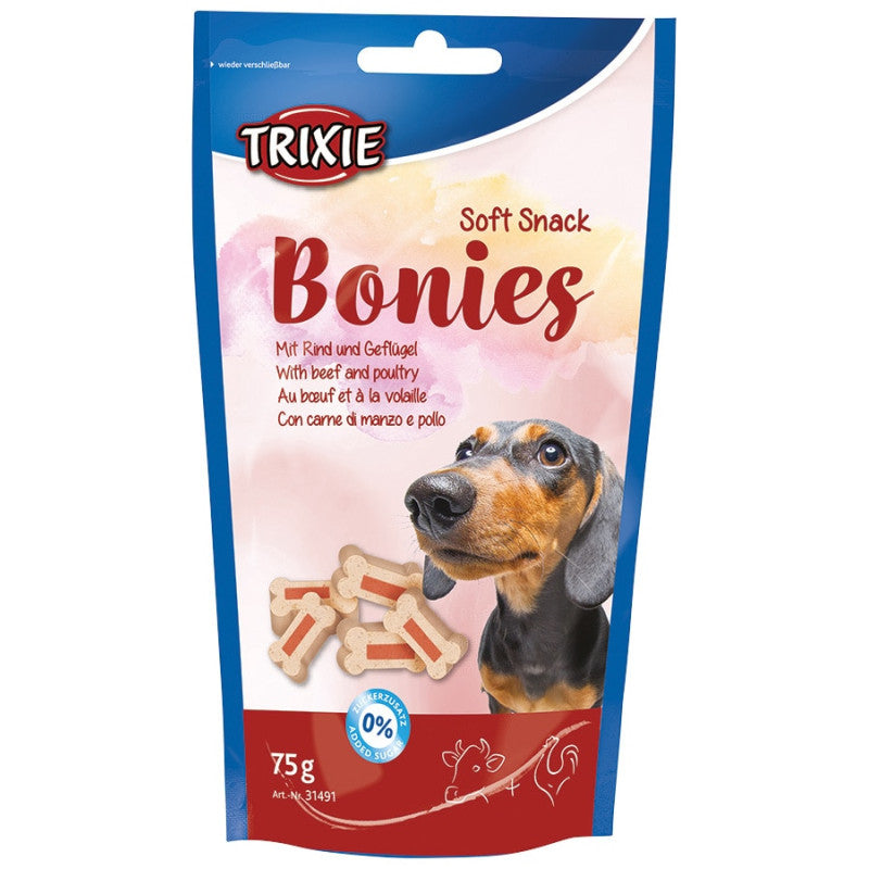 Trixie Soft Snack Bonies, 75g