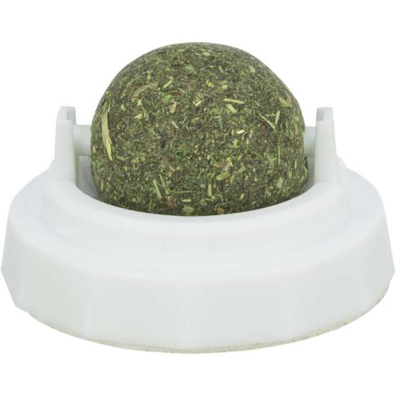 Trixie Catnip ball with holder, ø 5 cm