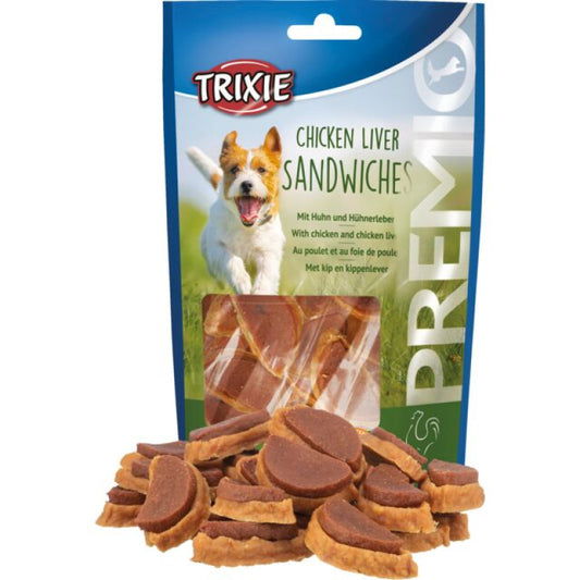 Trixie PREMIO Chicken Liver Sandwiches, 100 g