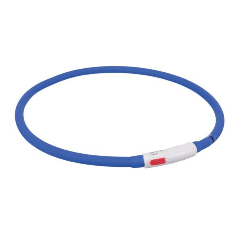 Trixie Blitzlichtring USB, Silikon, XS–XL: 70 cm/ø 10 mm, Königsblau
