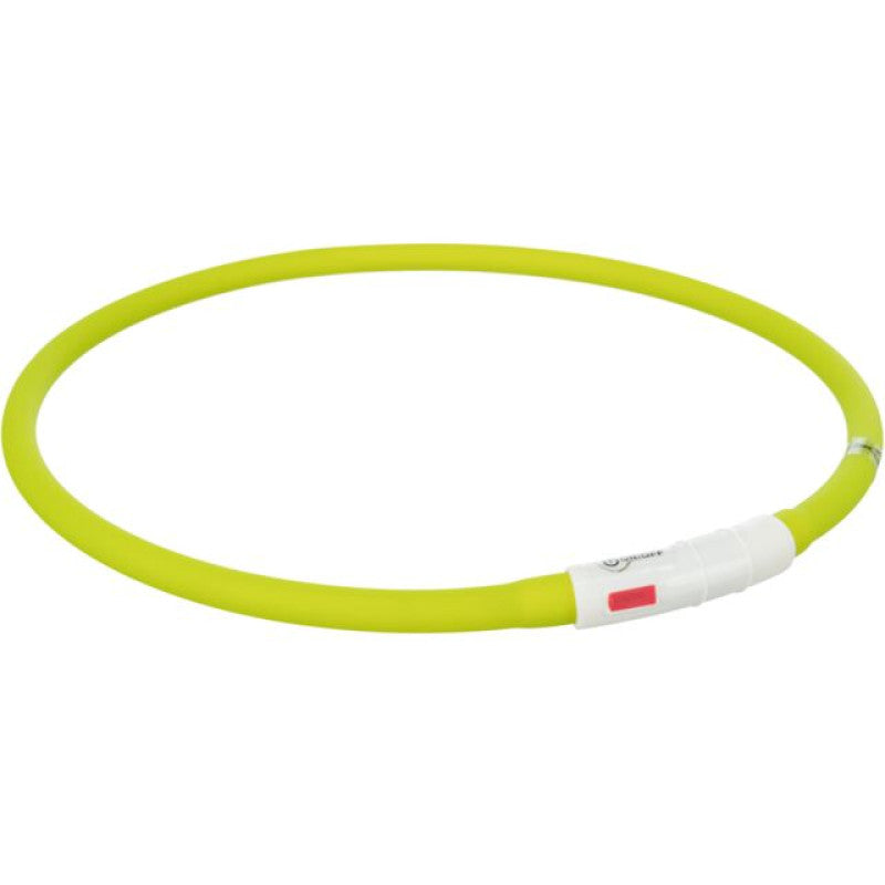 Trixie Blitzlichtring USB, Silikon, XS–XL: 70 cm/ø 10 mm, grün