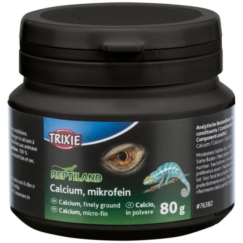 Trixie Calcium, Microfine For Reptiles, 80g