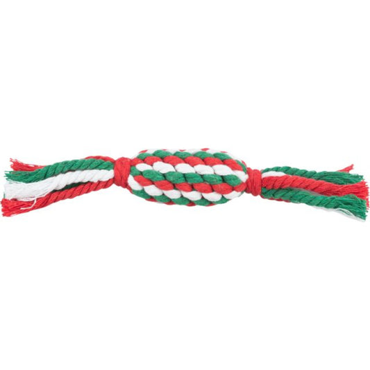 Trixie Xmas playing rope candy , 24 cm