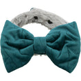 Load image into Gallery viewer, Trixie Xmas collars with bow Estelle, velvet look/plush, light lilac, green
