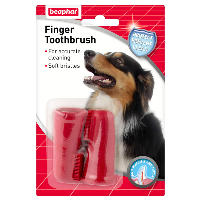 Brosse à dents pour les doigts Beaphar