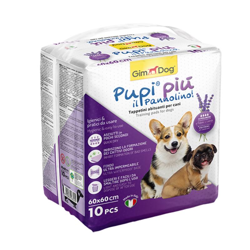 Gimborn Hund PUPI PIU TRÄNINGSPADS MED LAVENDEL 60X90 - 10 st