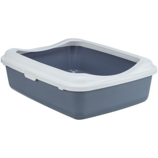 Kaķu tualete - Trixie Classic cat litter tray, with rim, 37 × 15 × 47 cm