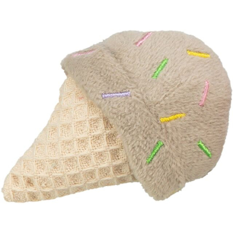 Rotaļlieta kaķiem - Trixie Ice cream and cupcake, plush, catnip, 7 cm, (36 gab.)