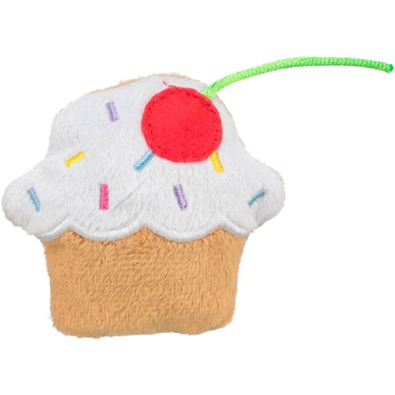 Trixie Ice cream and cupcake, plush, catnip, 7 cm, (36 pcs)