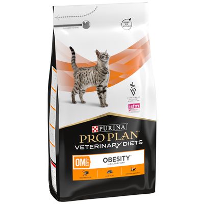 PURINA PRO PLAN Veterinary Diets Feline OM ST/OX - Obesity Management, 1,5kg