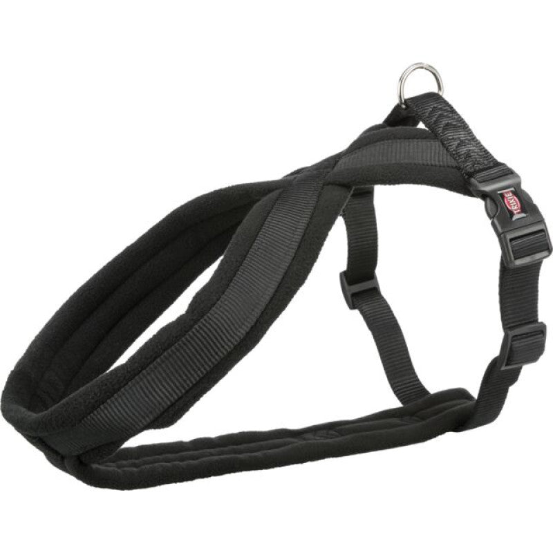 Trixie Premium Trekkinggeschirr, S–M: 44–53 cm/20 mm, ozean/graphit