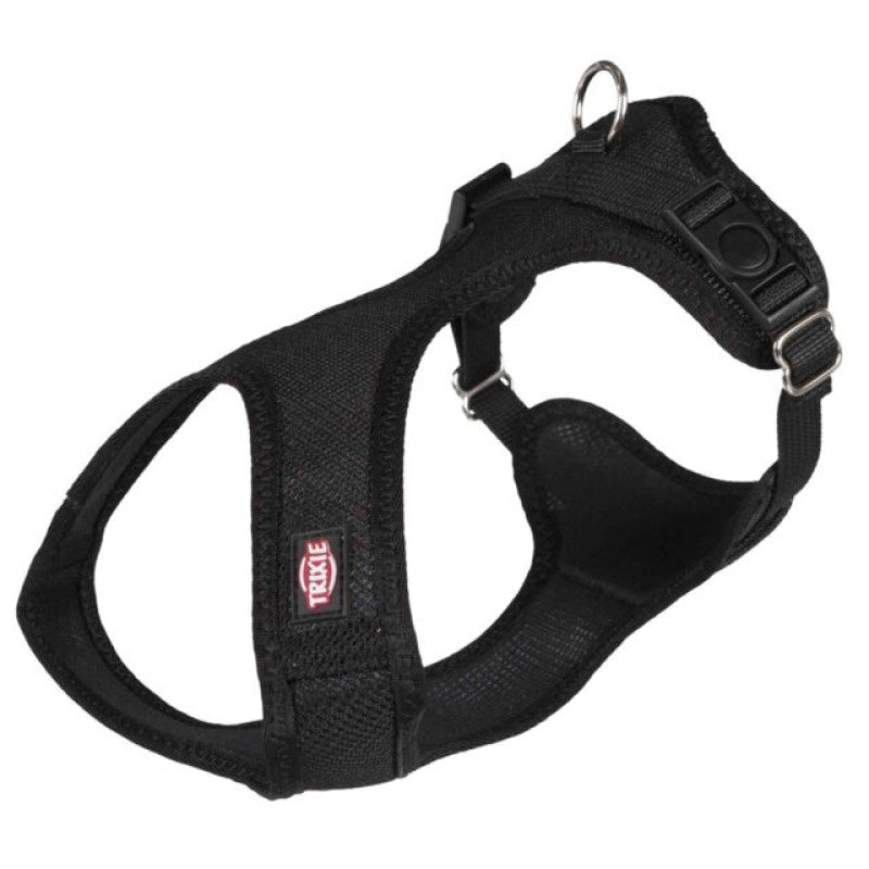 Trixie Premium Trekkinggeschirr, S–M: 44–53 cm/20 mm, ozean/graphit