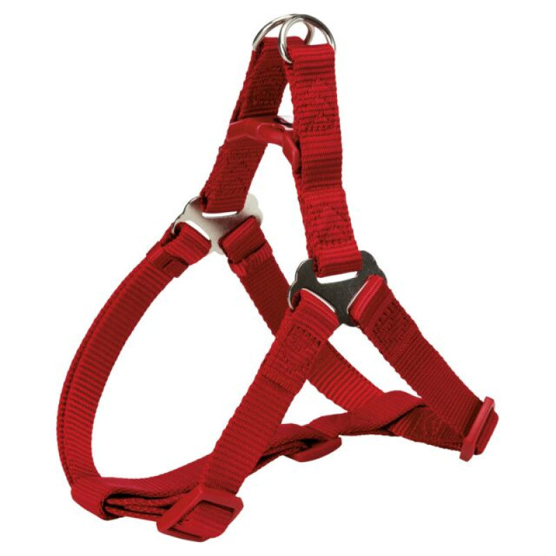 Trixie Premium Trekkinggeschirr, S–M: 44–53 cm/20 mm, ozean/graphit