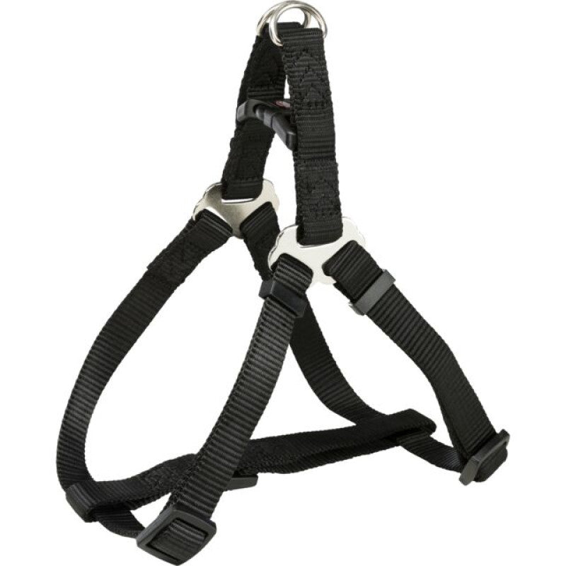 Trixie Premium Trekkinggeschirr, S–M: 44–53 cm/20 mm, ozean/graphit
