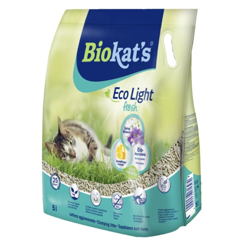 Tofu Gimborn Biokats ECO Light Fresh Spring Blossom Cat Litter, 5l