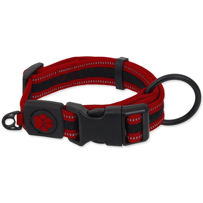 Placek Active Dog Collar Fluffy M red 2,5x33-48cm