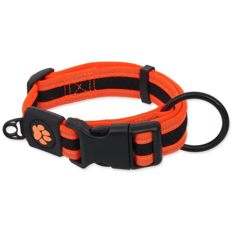 Placek Active Dog Collar Fluffy M orange 2,5x33-48cm