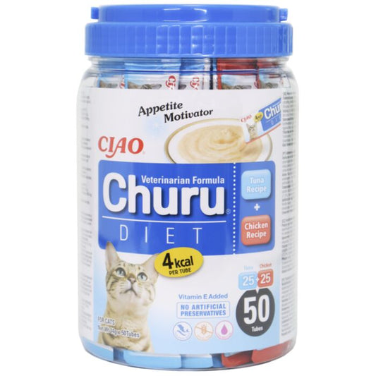 Churu Vet Diet Cat Puree Tuna/Chicken 14G N25X2