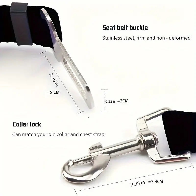Pet Seat Belt for Dogs & Cats , 1 pieces